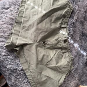 chubbies Olive Casual Flat-Front Shorts